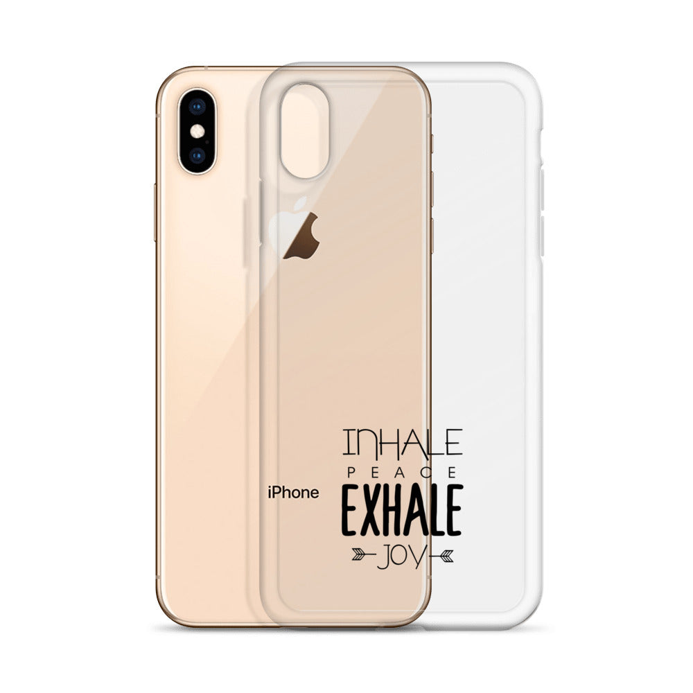 INHALE PEACE EXHALE JOY - iPhone Case