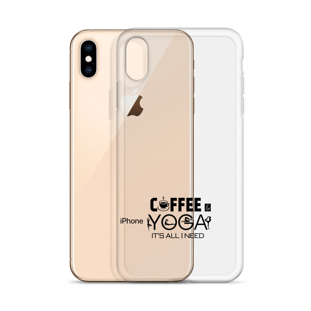 COFFEE YOGA IT'S ALL I NEED - iPhone Case