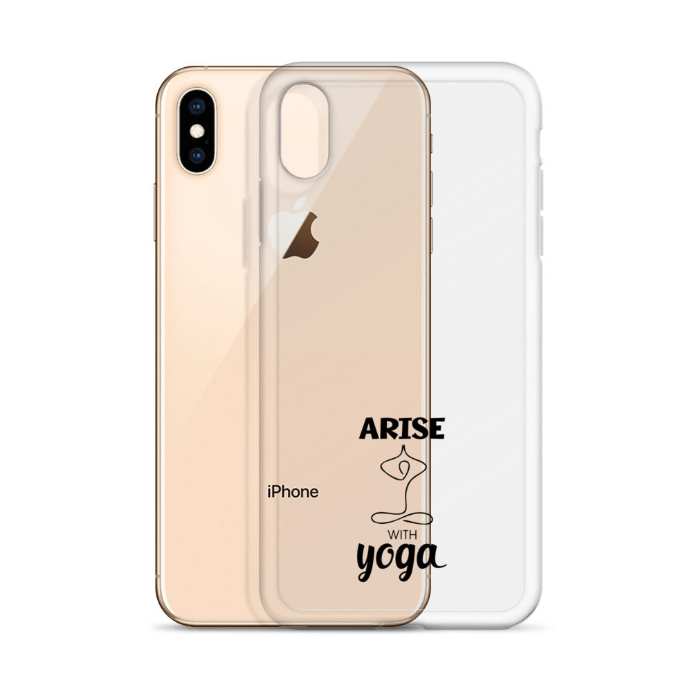 ARISE WITH YOGA - iPhone Case