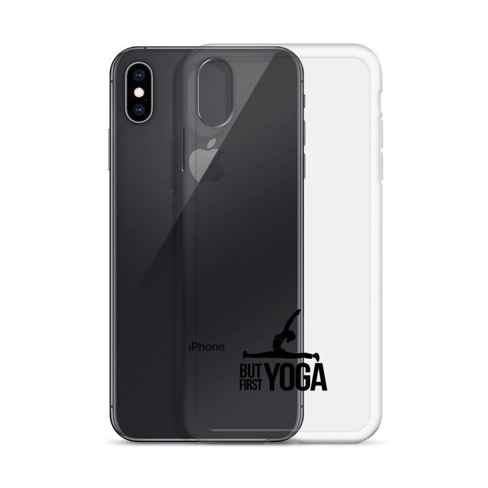 BUT FIRST YOGA - iPhone Case
