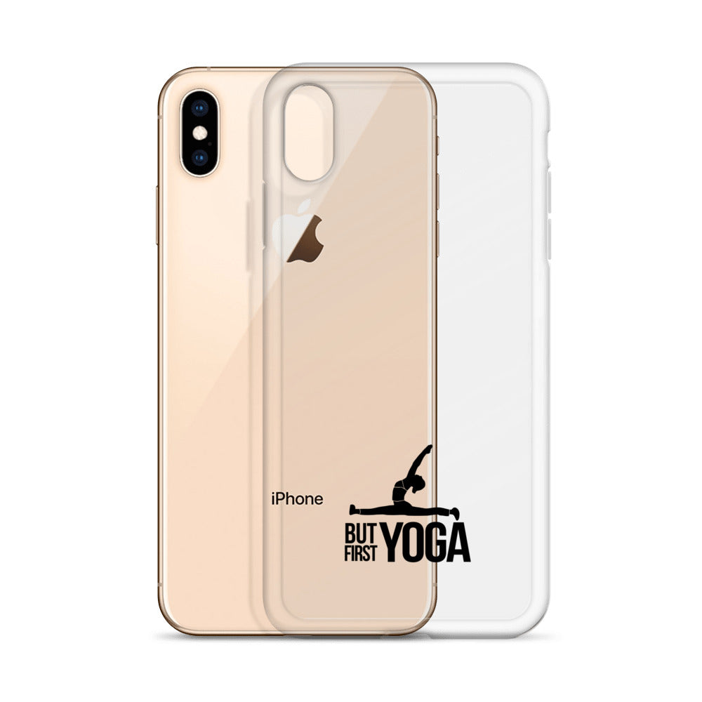 BUT FIRST YOGA - iPhone Case