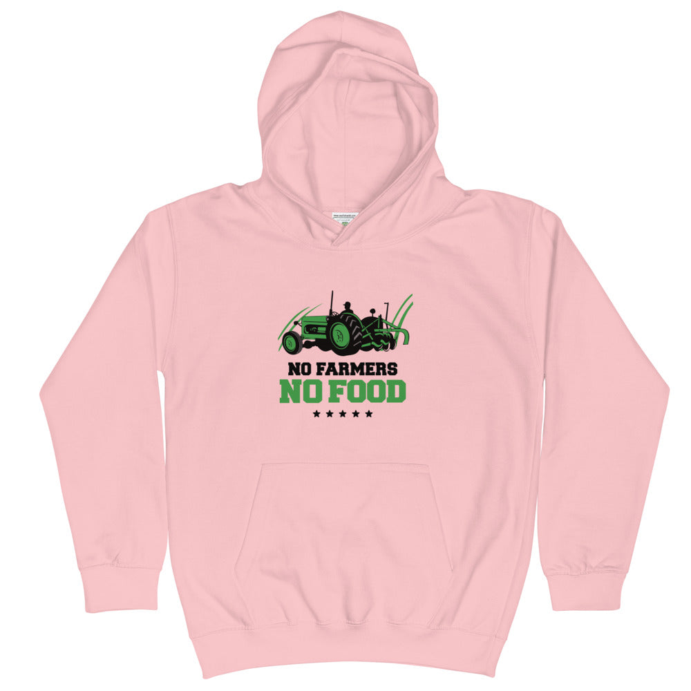 NO FARMERS NO FOOD - Kids Hoodie