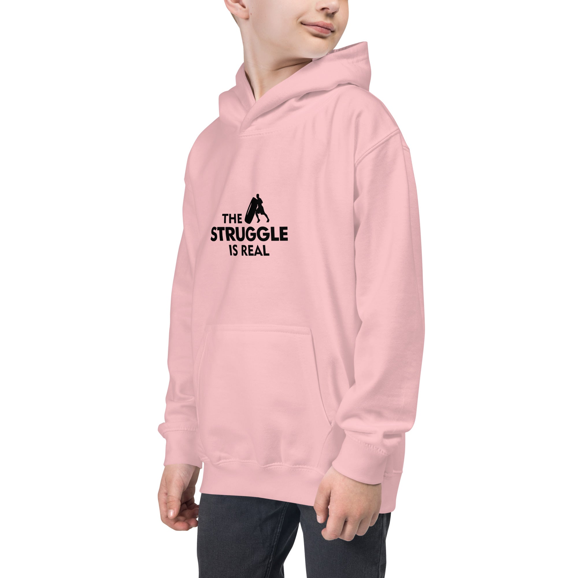 THE STRUGGLE IS REAL - Kids Hoodie