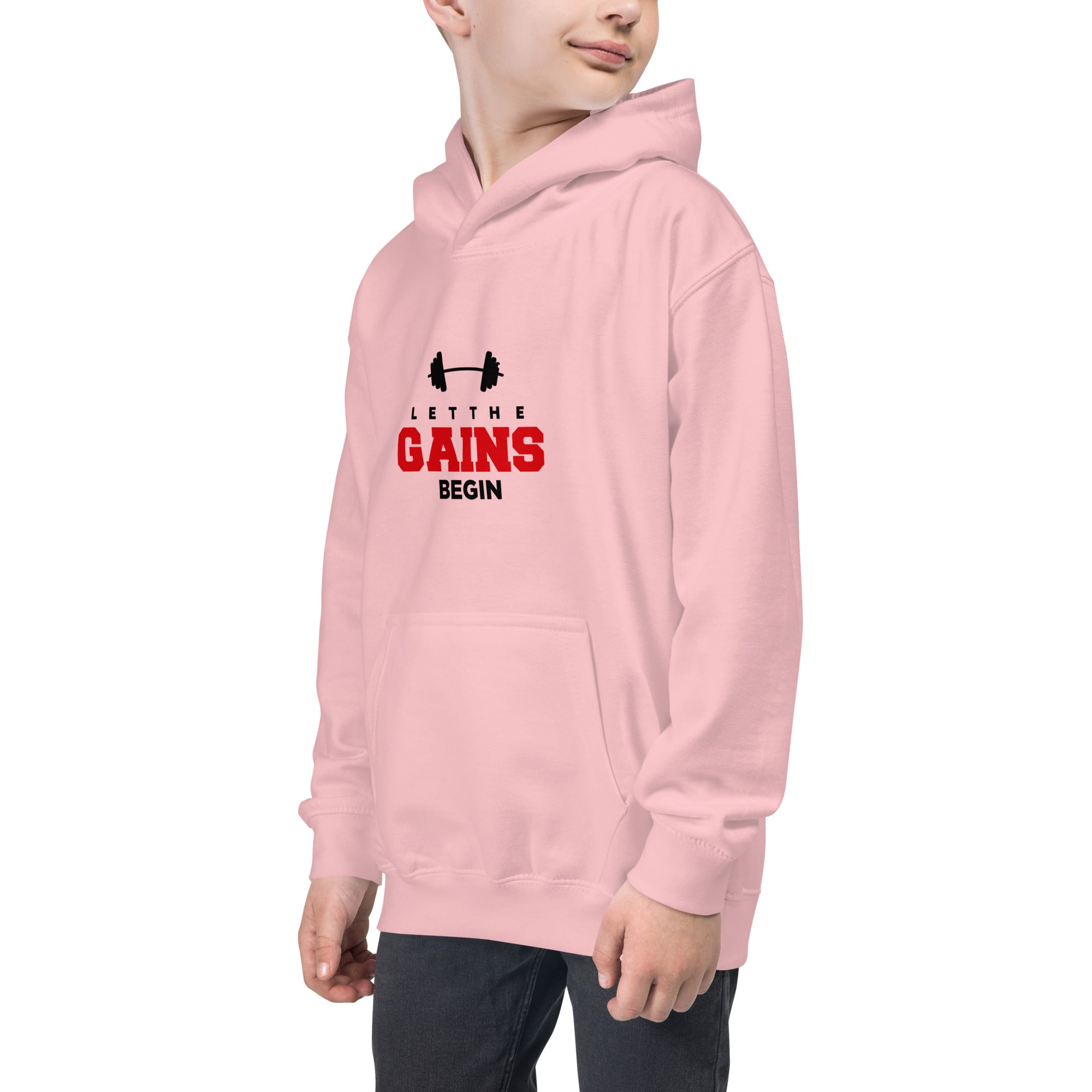 LET THE GAINS BEGIN - Kids Hoodie