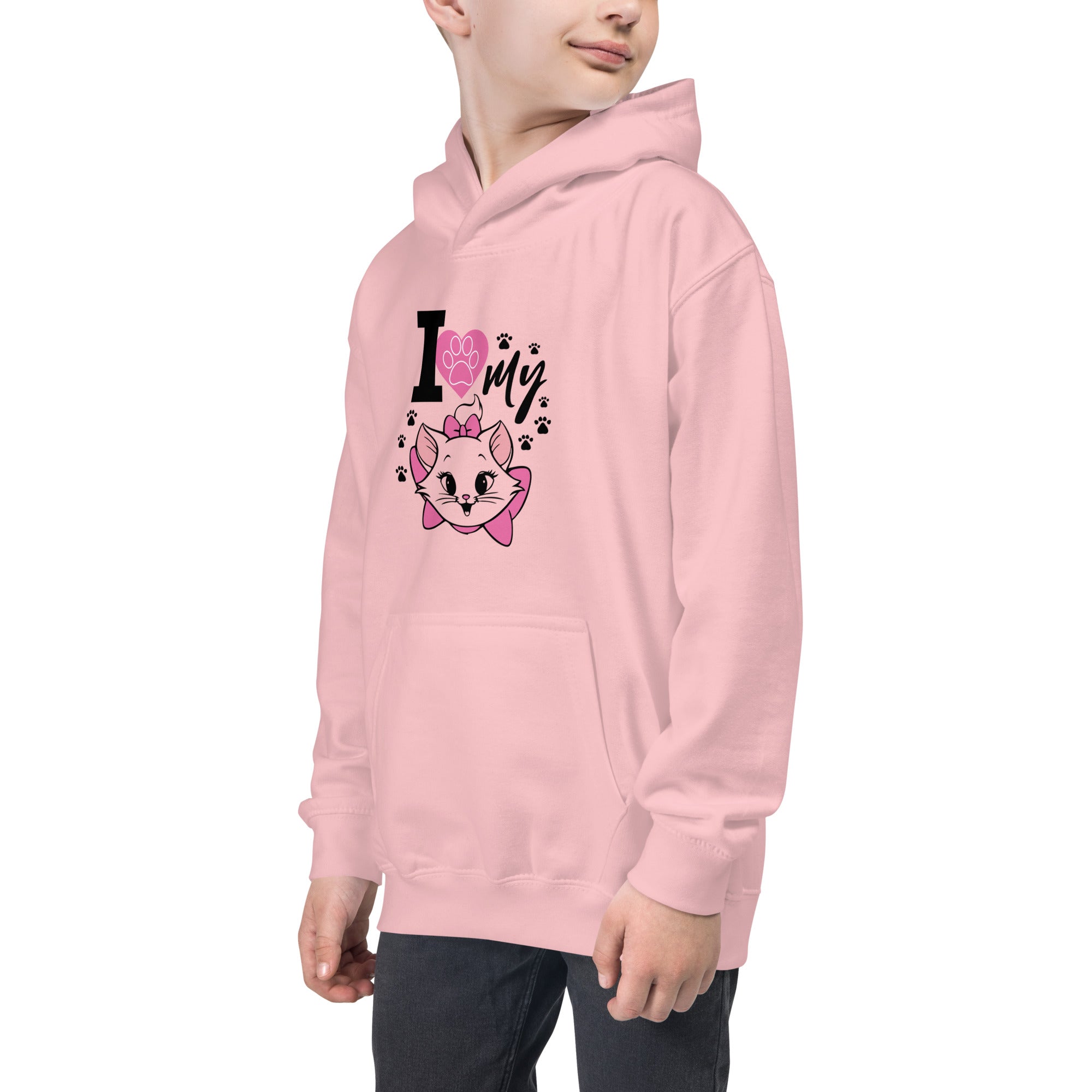 I LOVE MY CAT - Kids Hoodie