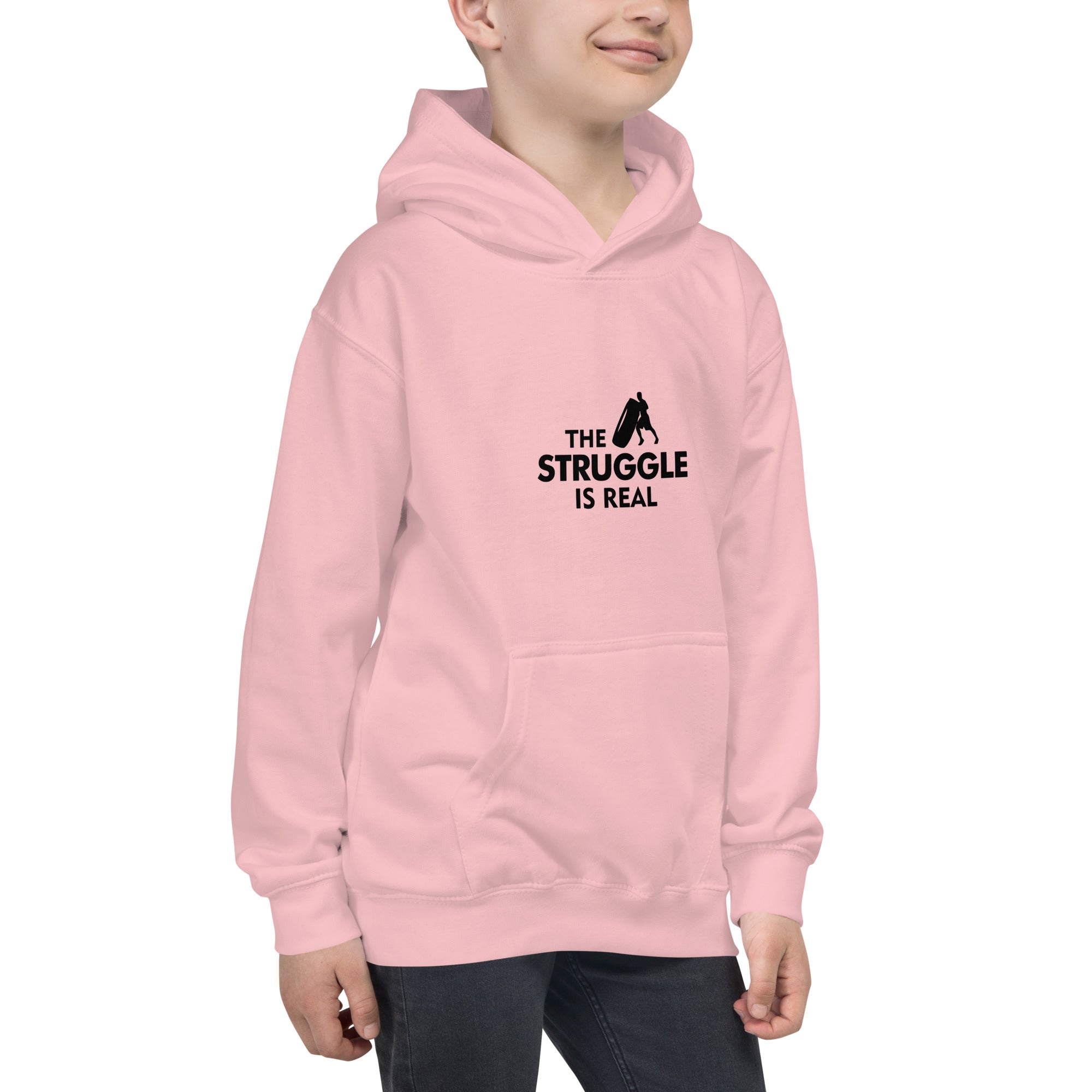 THE STRUGGLE IS REAL - Kids Hoodie