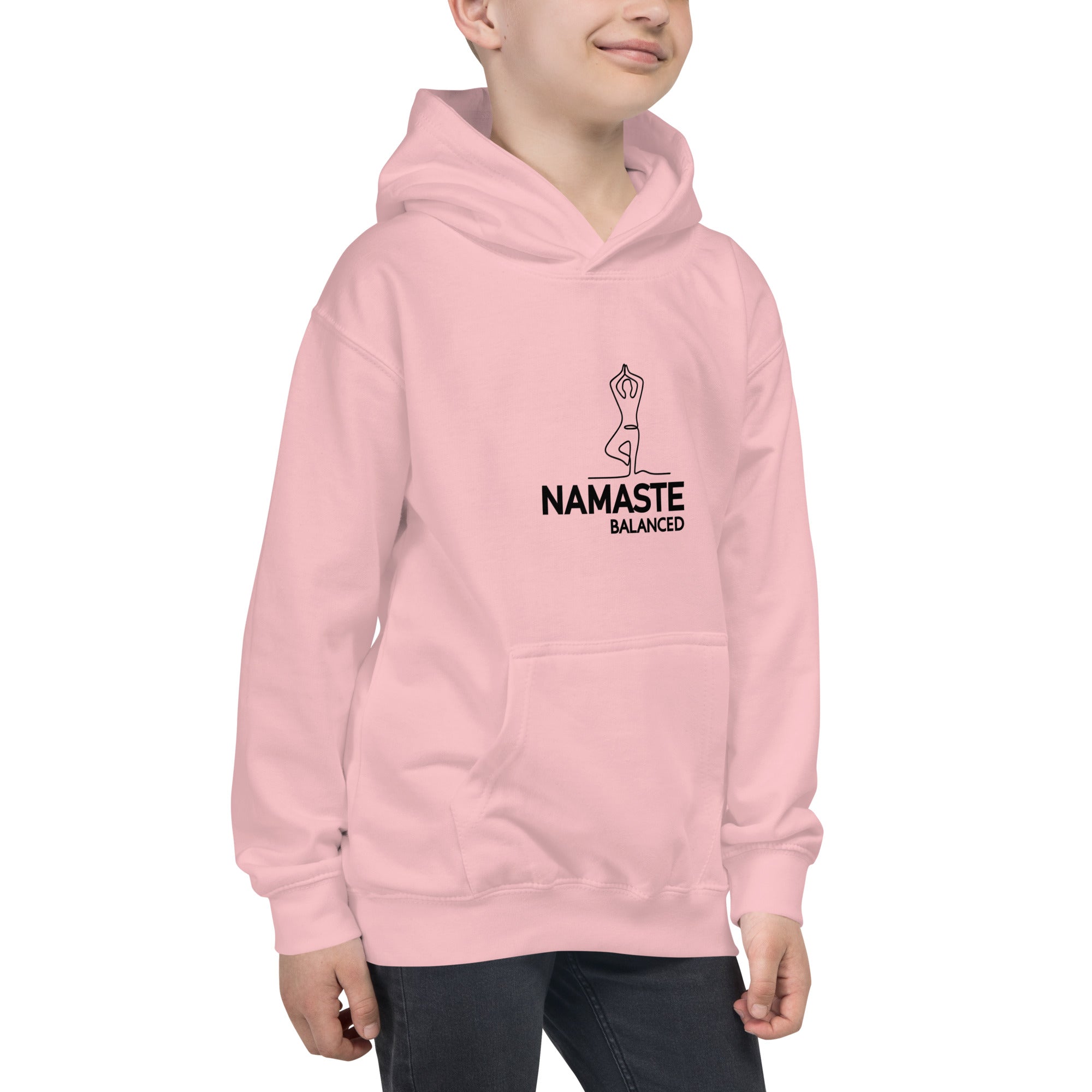 NAMASTE BALANCED - Kids Hoodie