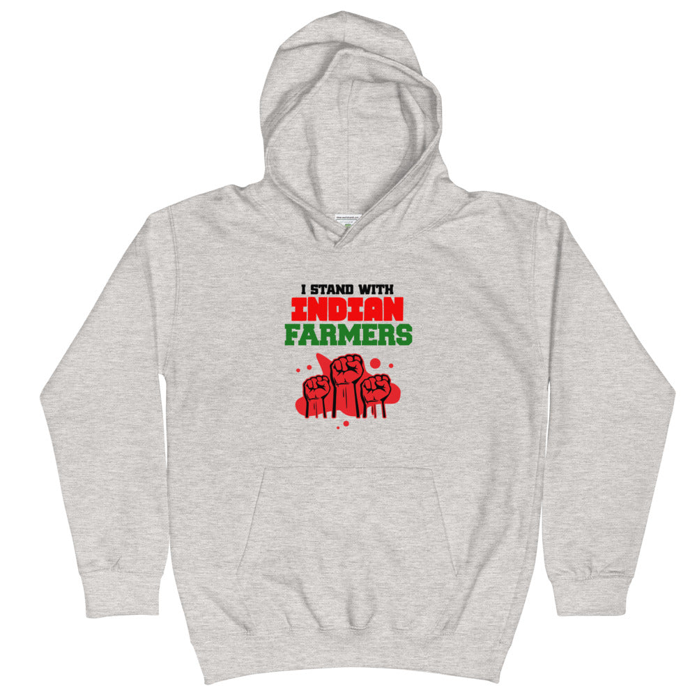 I STAND WITH INDIAN FARMERS - Kids Hoodie