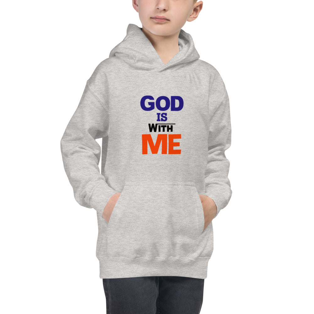 GOD IS WITH ME - Kids Hoodie