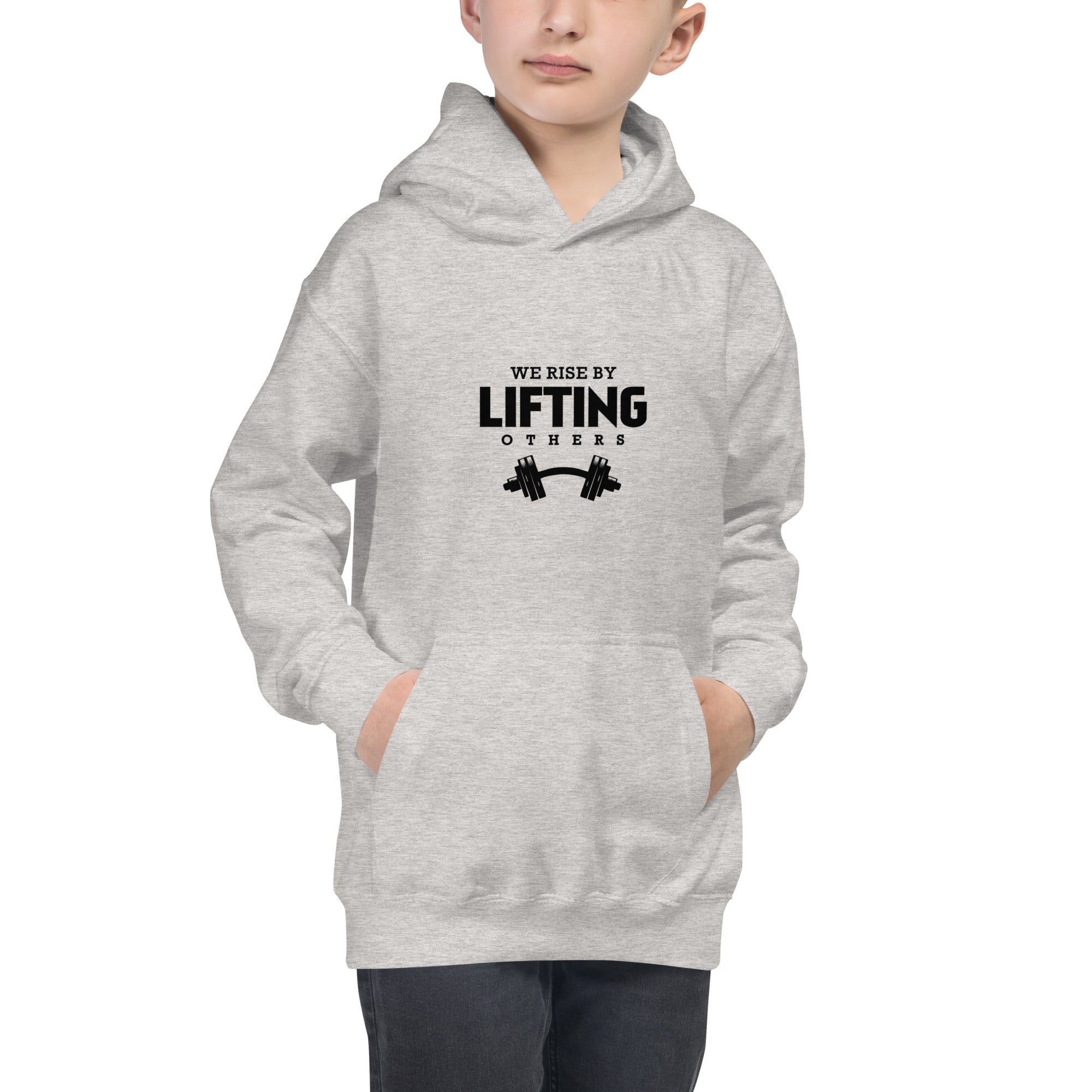 WE RISE BY LIFTING OTHERS - Kids Hoodie