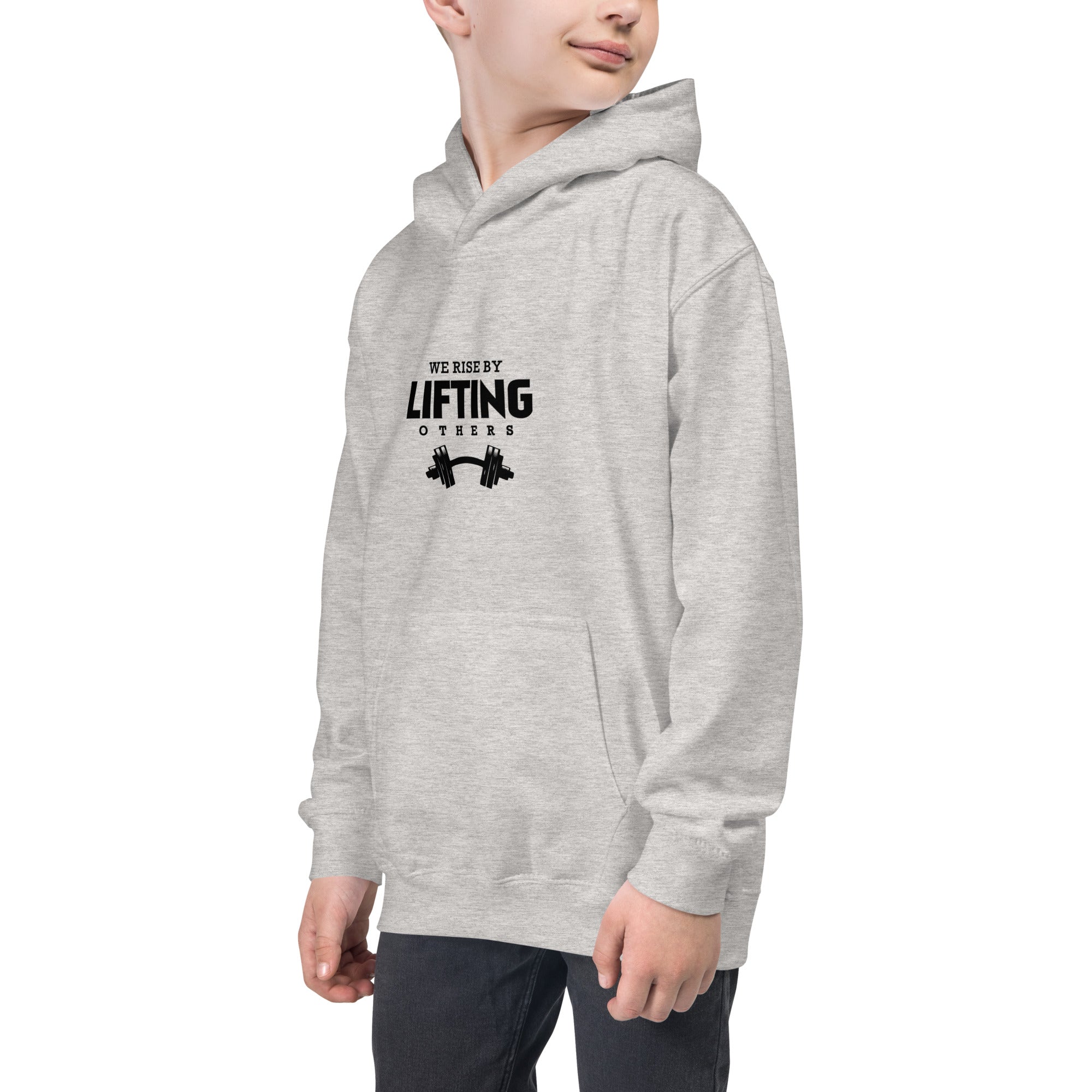 WE RISE BY LIFTING OTHERS - Kids Hoodie