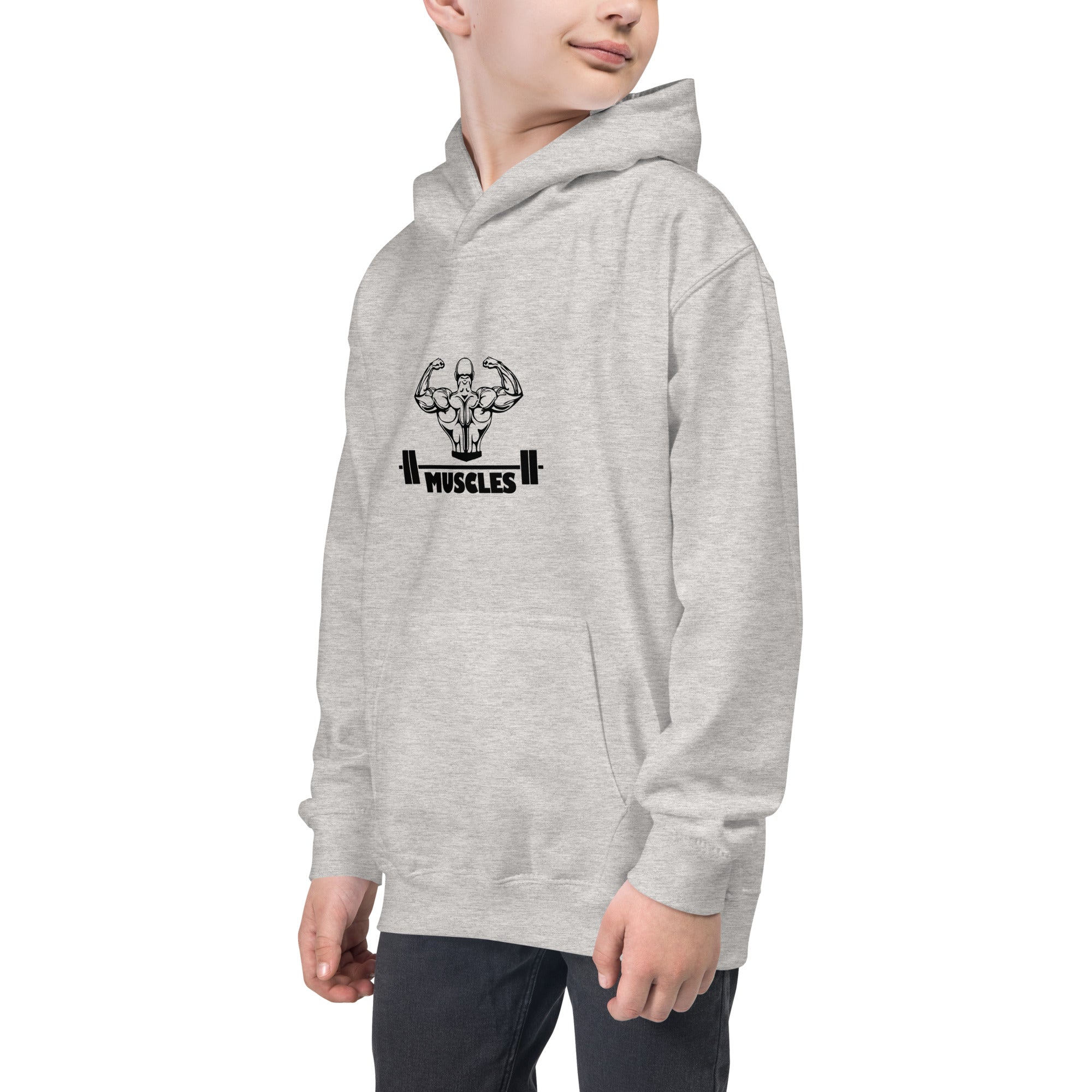 MUSCLES - Kids Hoodie