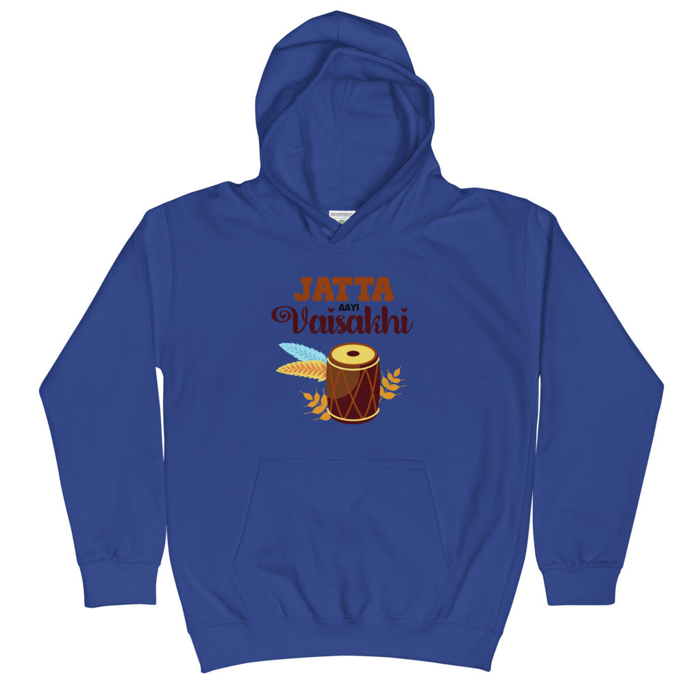 JATTA AAYI VAISAKHI - Kids Hoodie