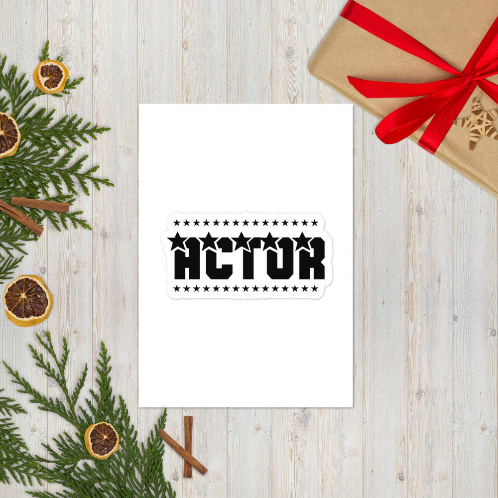 ACTOR - Sticker sheet