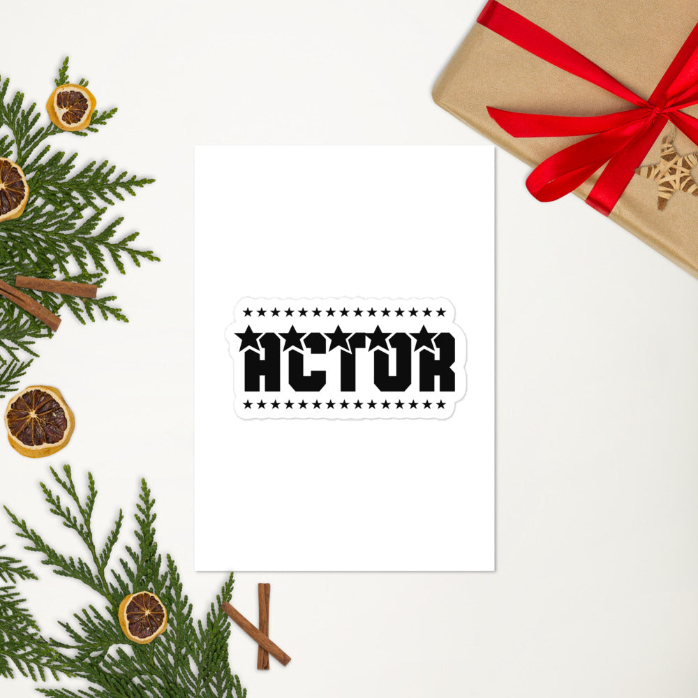 ACTOR - Sticker sheet