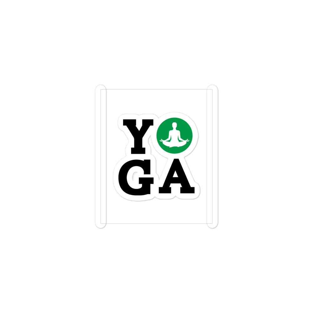 YOGA - Bubble-free stickers