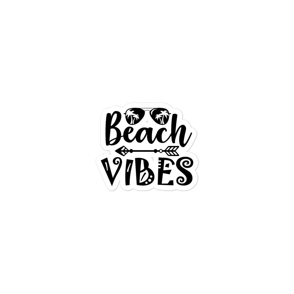 Beach Vibes- Bubble-free stickers