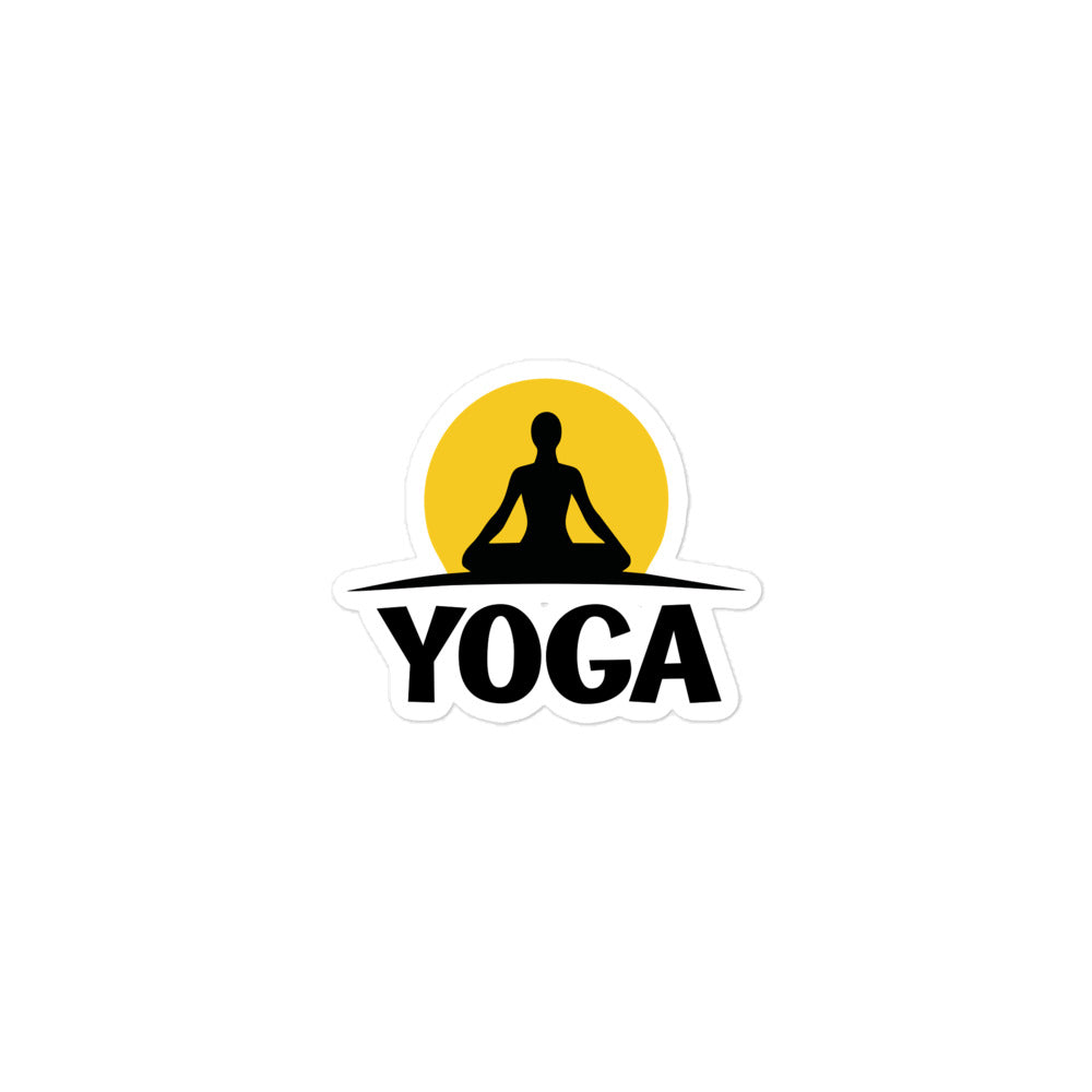 YOGA - Bubble-free stickers