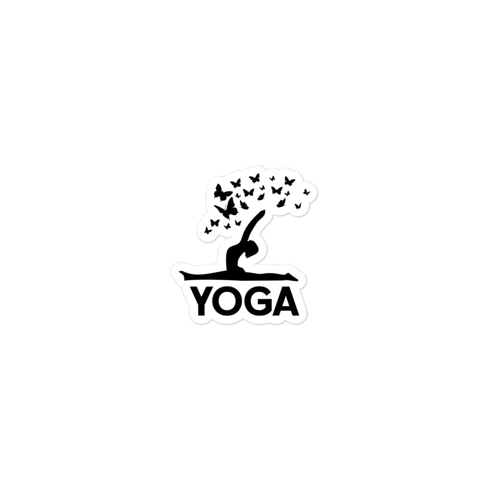 YOGA - Bubble-free stickers