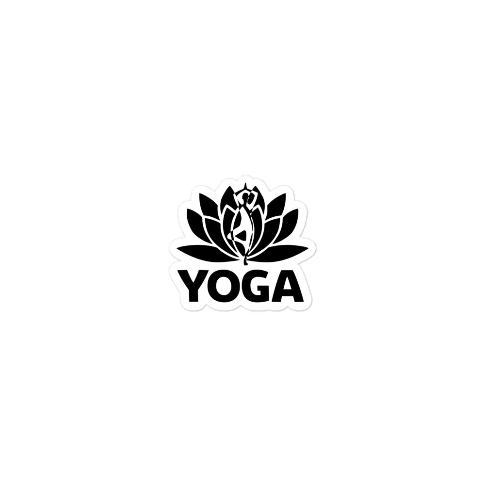 YOGA - Bubble-free stickers