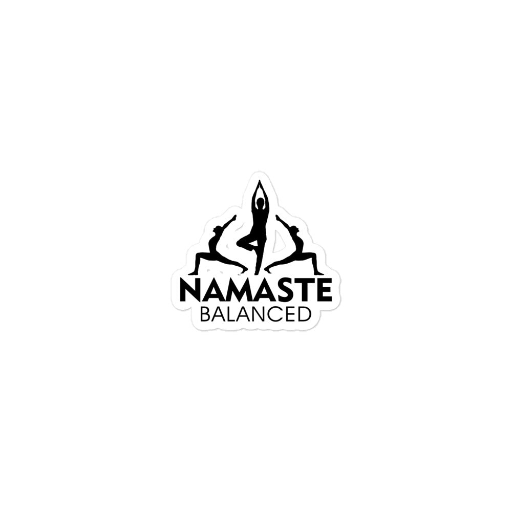 NAMASTE BALANCED - Bubble-free stickers