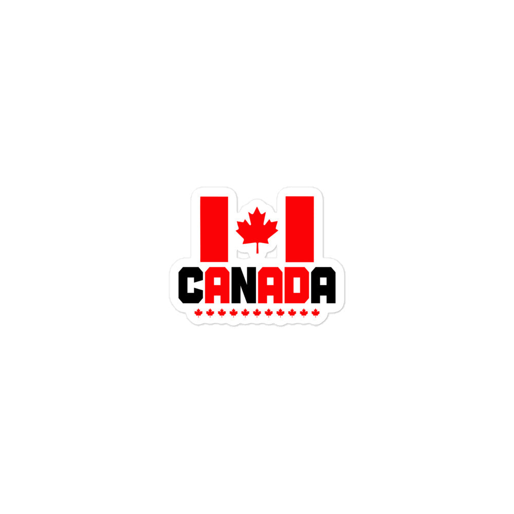 CANADA - Bubble-free stickers