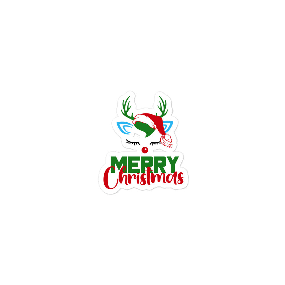 MERRY CHRISTMAS - Bubble-free stickers