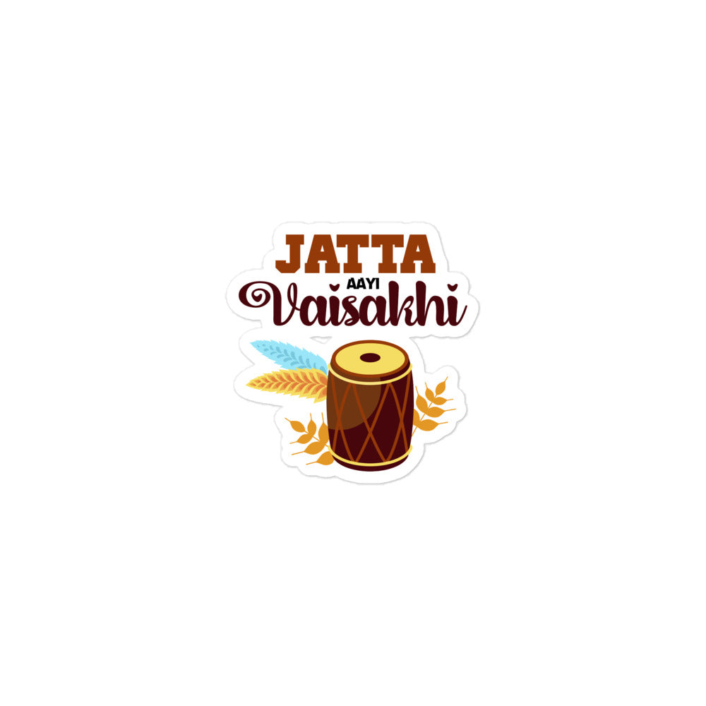 JATTA AAYI VAISAKHI - Bubble-free stickers