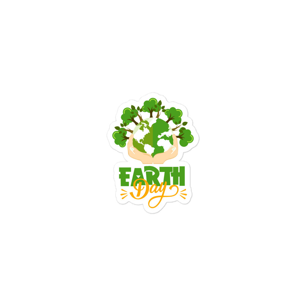 EARTH DAY - Bubble-free stickers