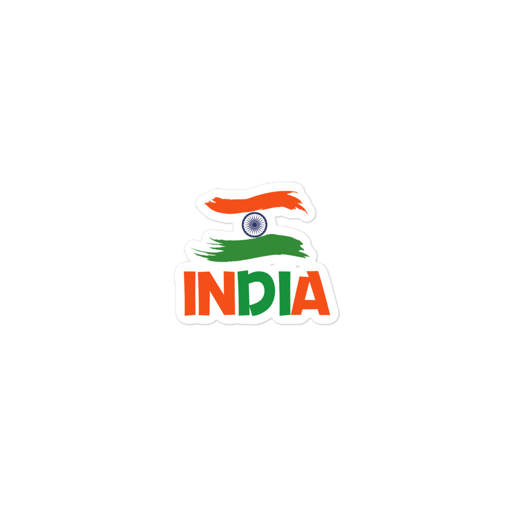 INDIA - Bubble-free stickers