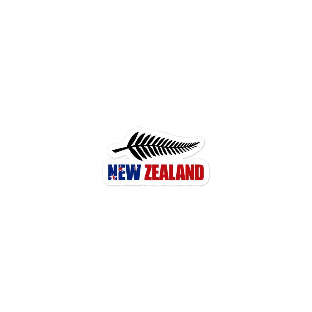 NEW ZEALAND - Bubble-free stickers