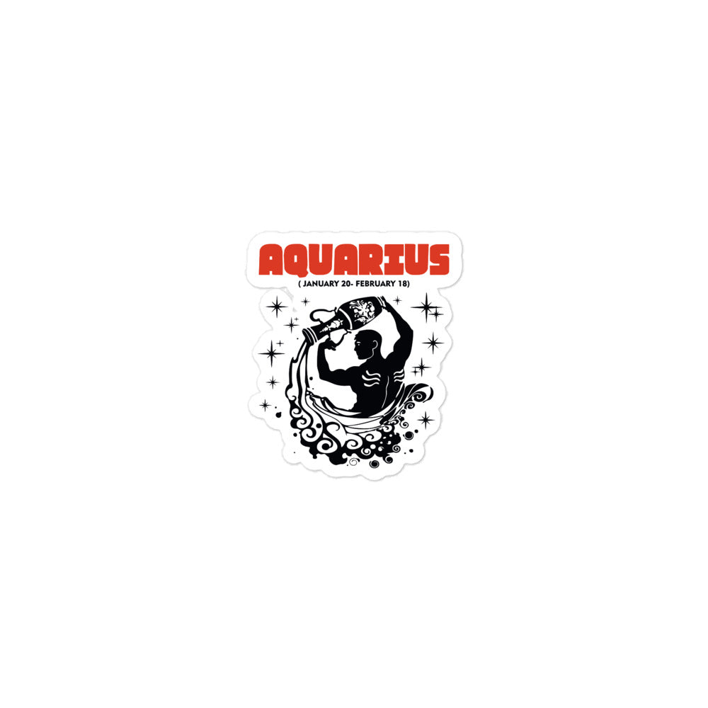 AQUARIUS - Bubble-free stickers