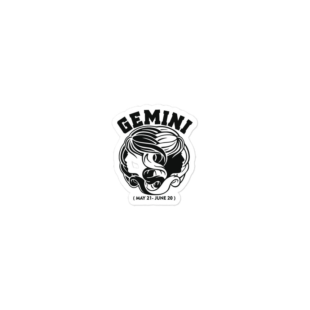 GEMINI - Bubble-free stickers