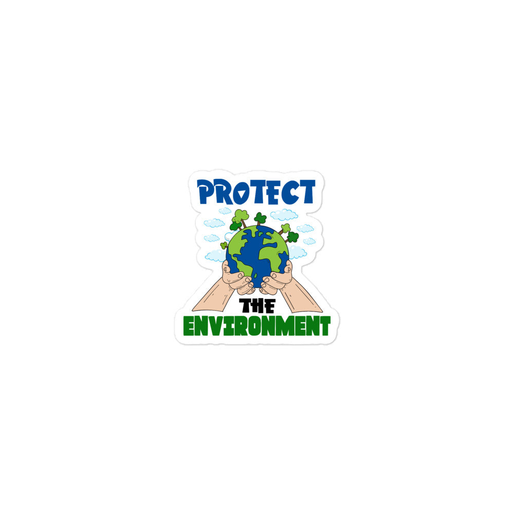 PROTECT THE ENVIRONMENT - Bubble-free stickers