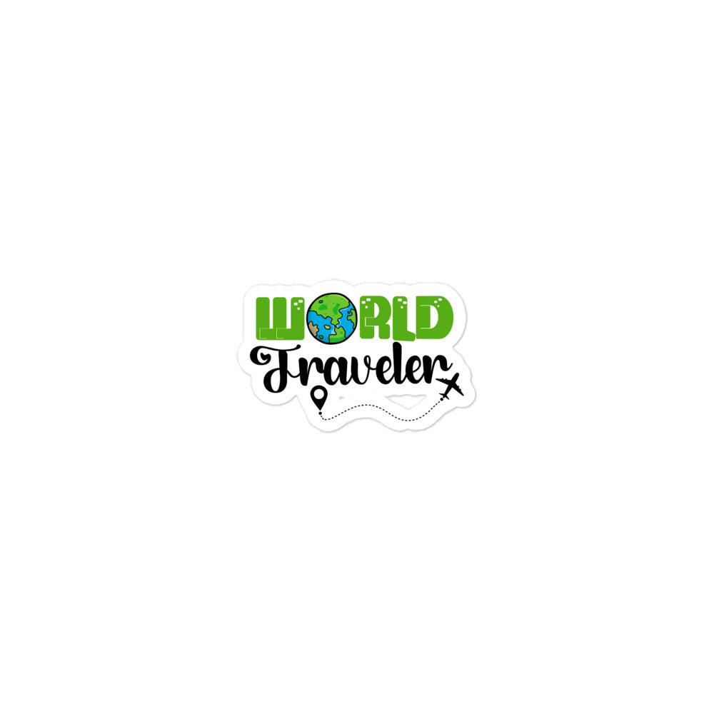 WORLD TRAVELER - Bubble-free stickers