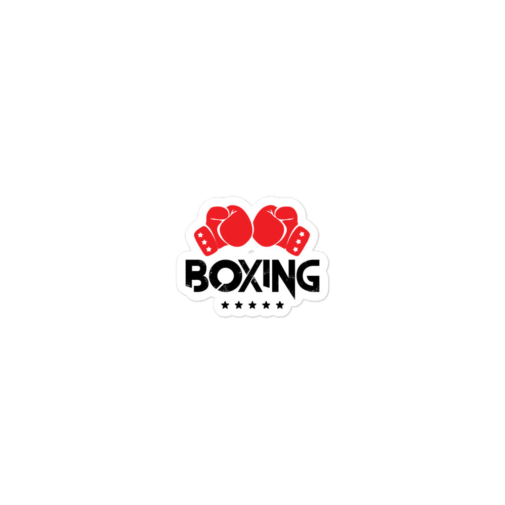 BOXING - Bubble-free stickers