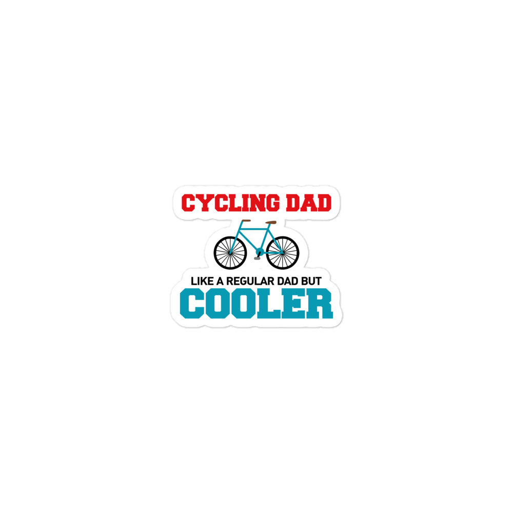 CYCLING DAD - Bubble-free stickers