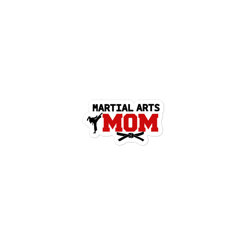 MARTIAL ARTS MOM - Bubble-free stickers