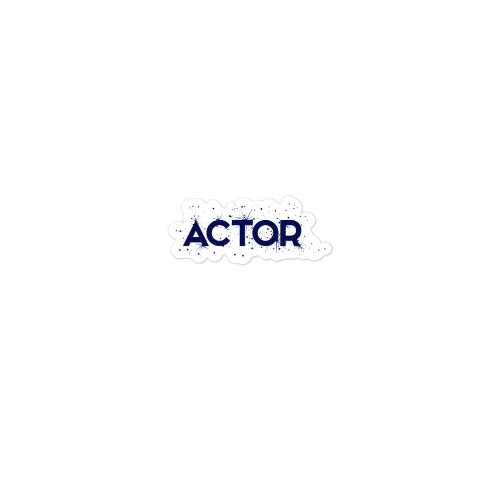 ACTOR - Bubble-free stickers