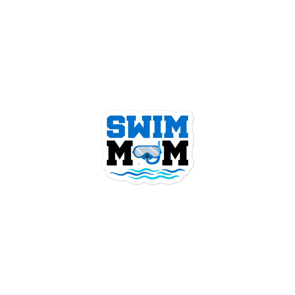 SWIM MOM - Bubble-free stickers