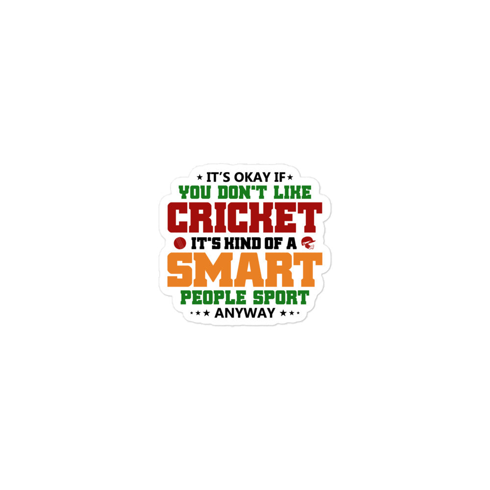 CRICKET - Bubble-free stickers