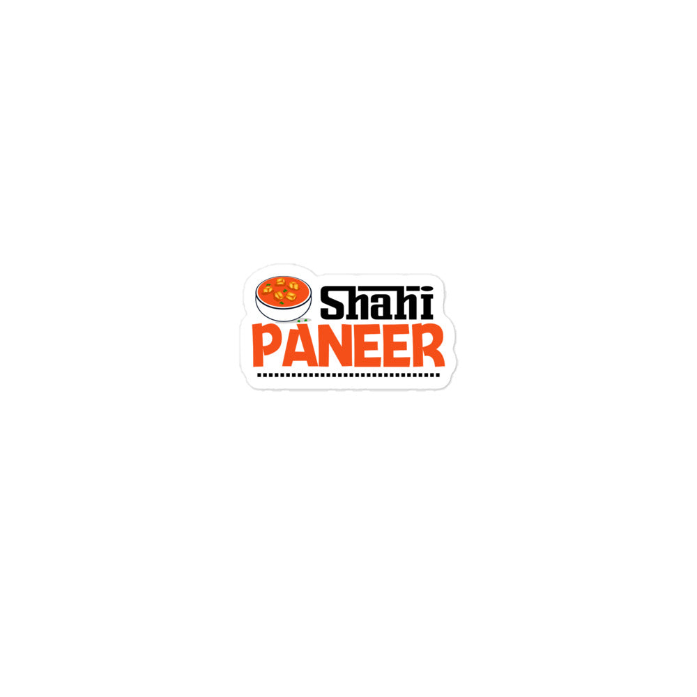 SHAHI PANEER - Bubble-free stickers