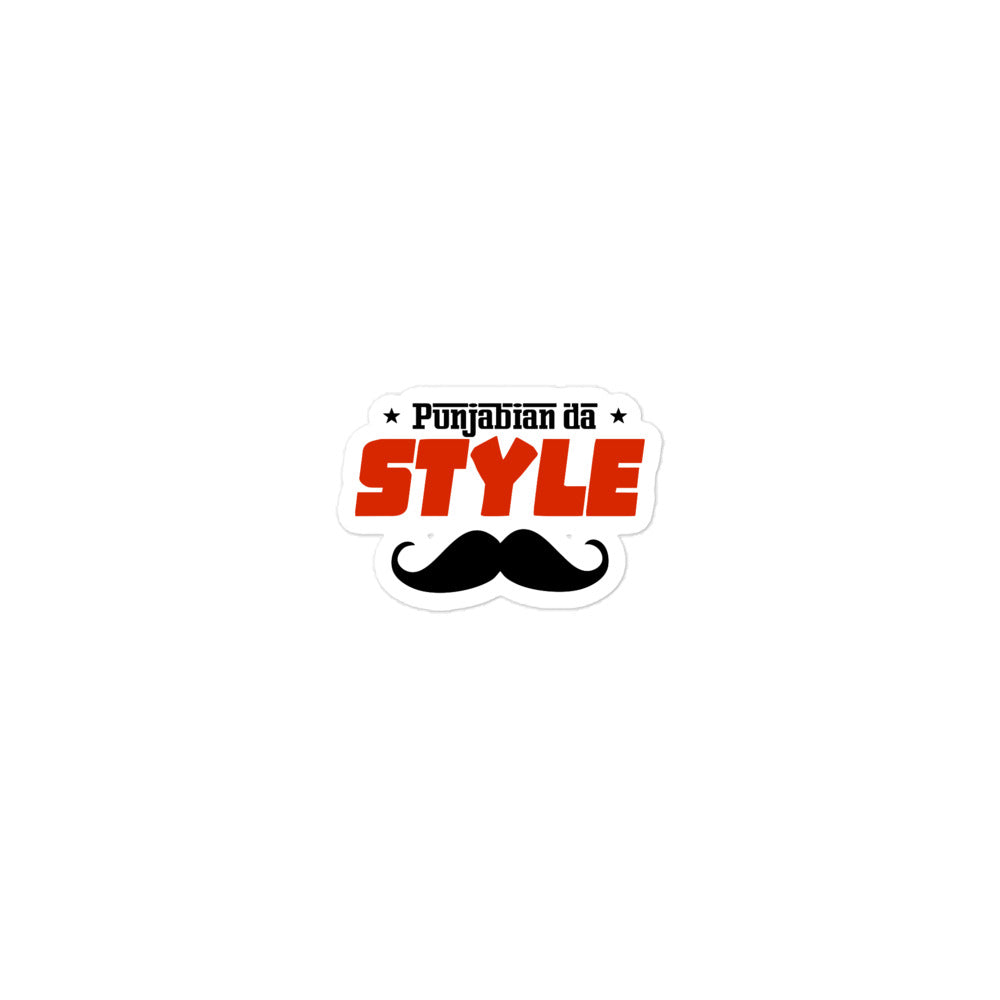 PUNJABIAN DA STYLE - Bubble-free stickers