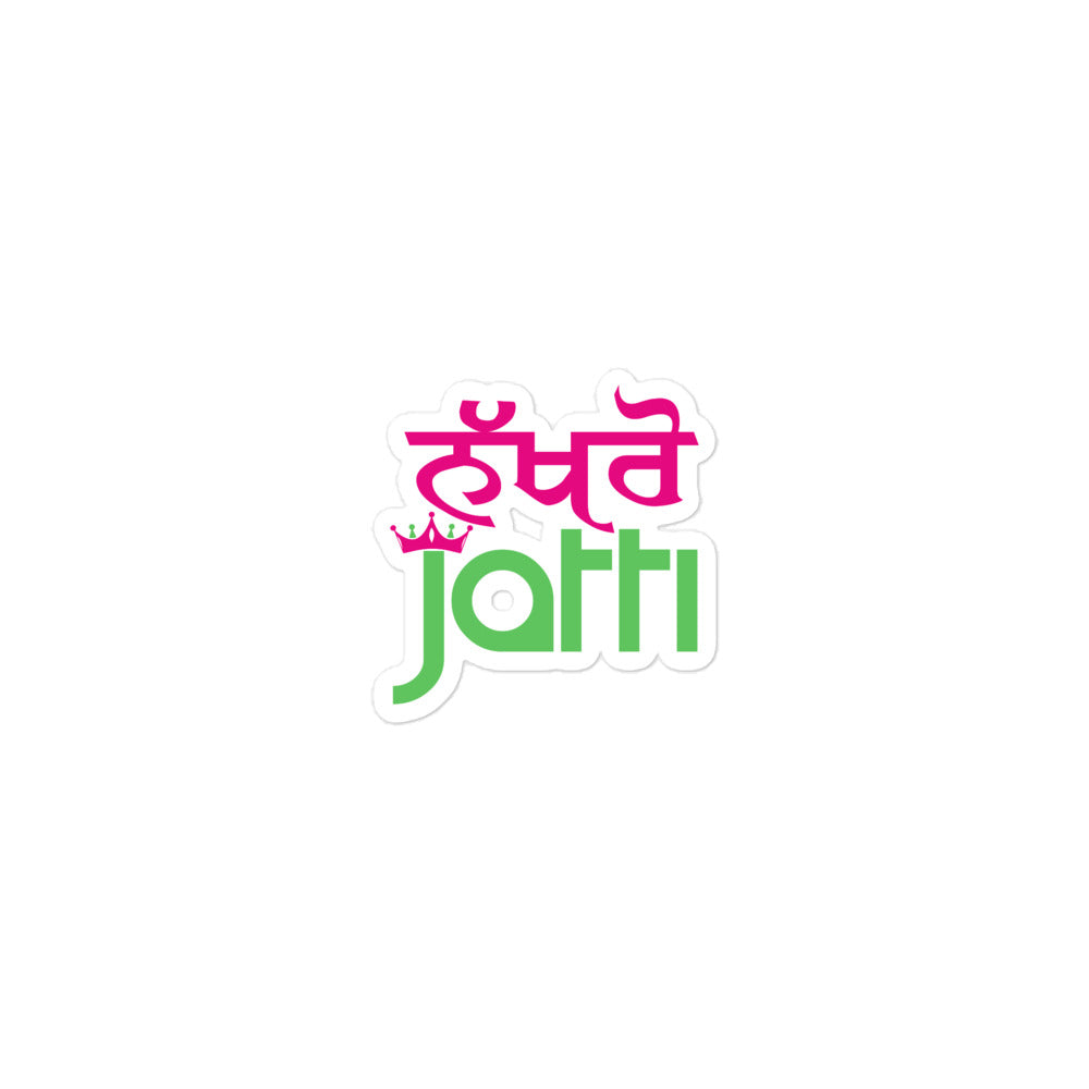 NAKHRO JATTI - Bubble-free stickers