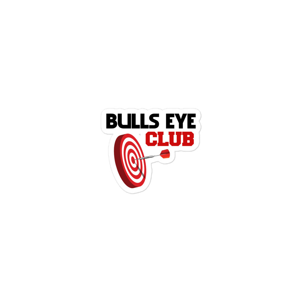 BULLS EYE CLUB - Bubble-free stickers