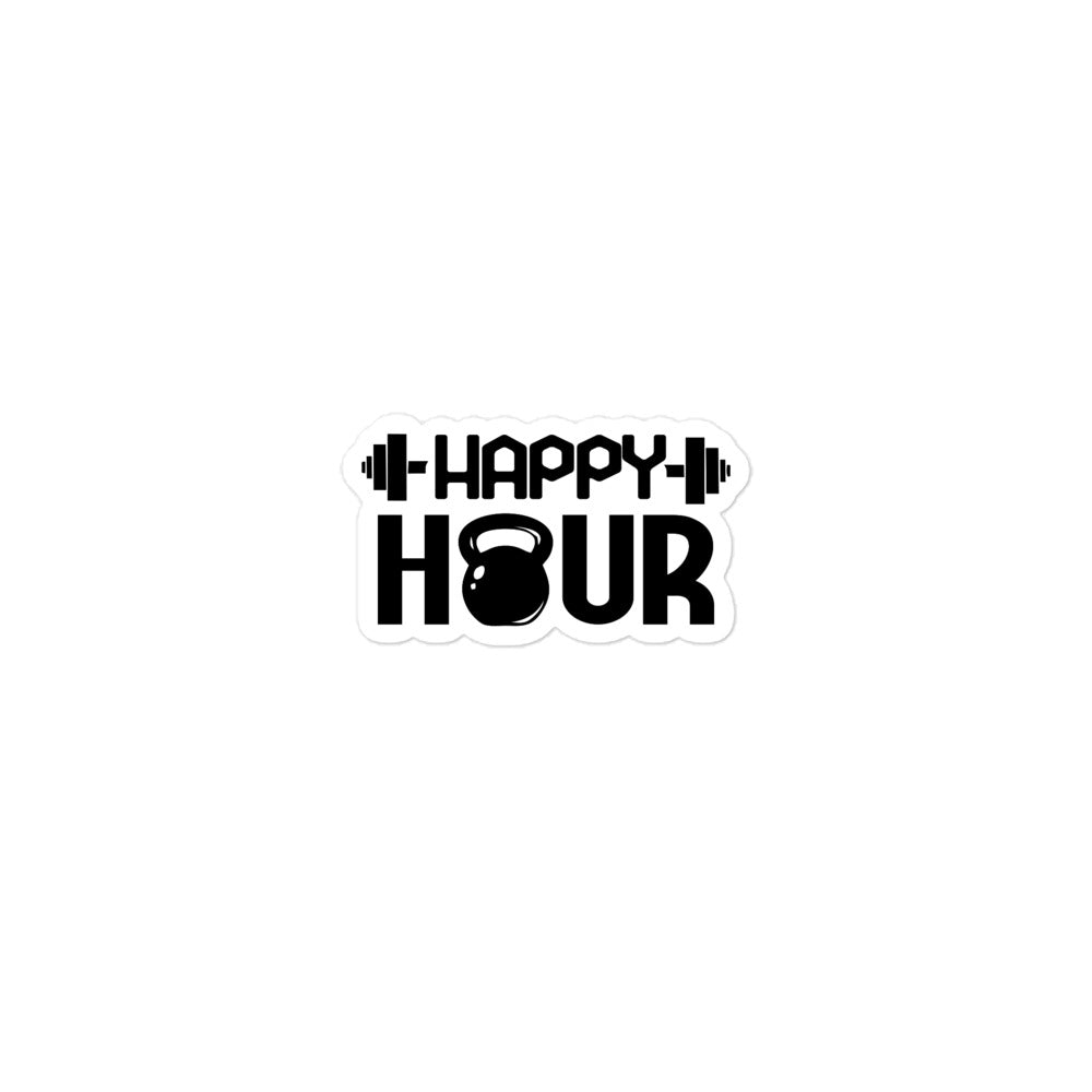 HAPPY HOUR - Bubble-free stickers