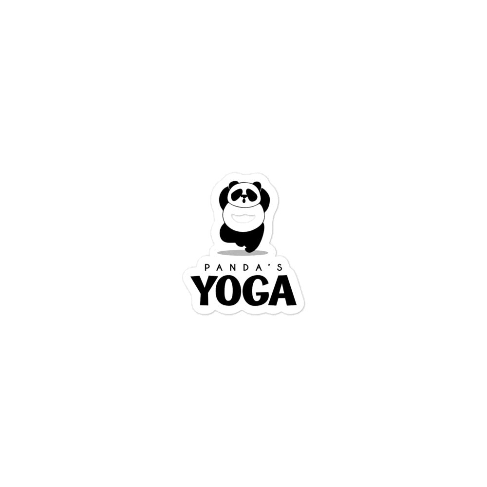PANDA'S YOGA - Bubble-free stickers