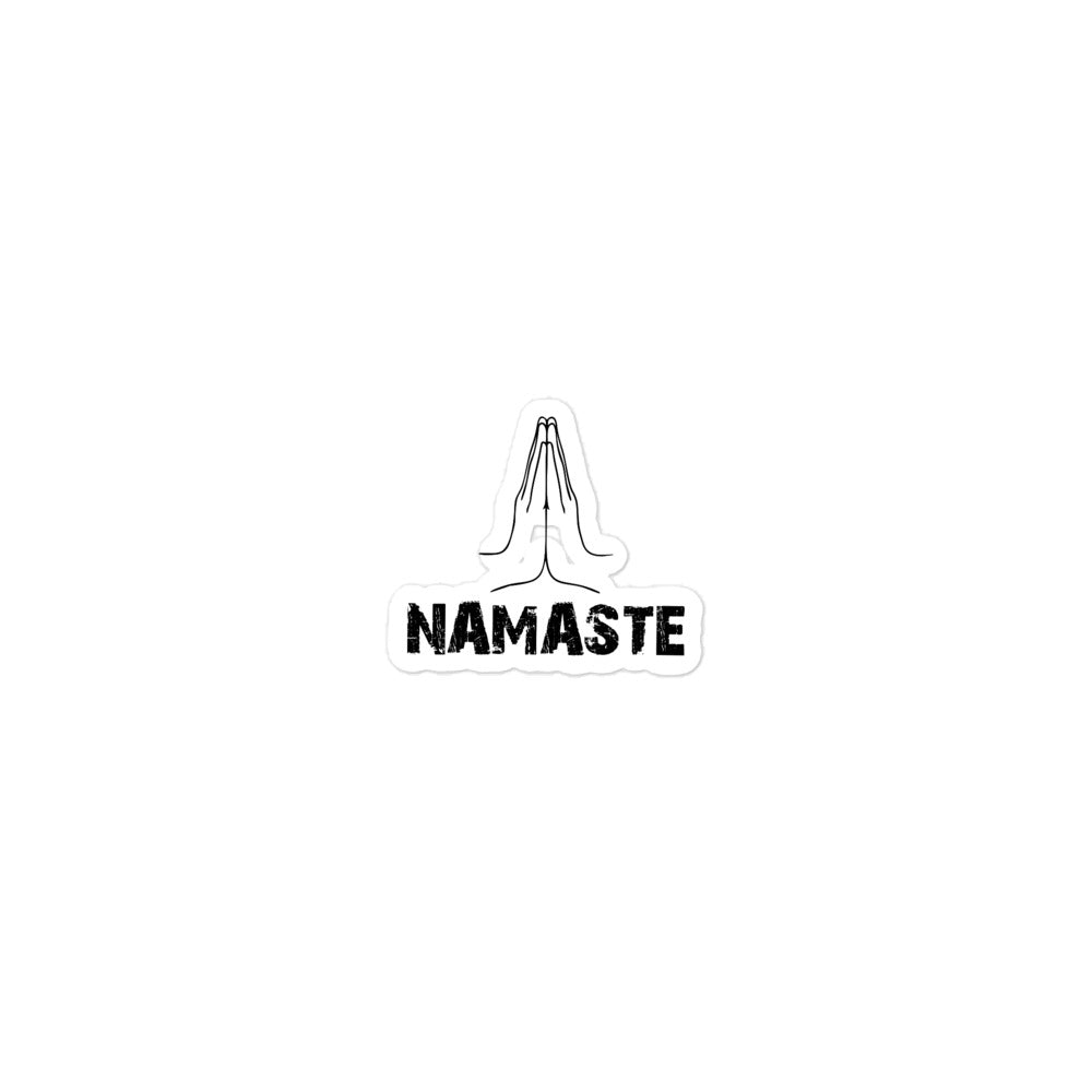 NAMASTE - Bubble-free stickers