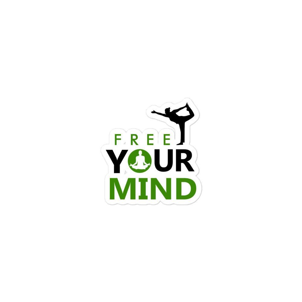 FREE YOUR MIND - Bubble-free stickers