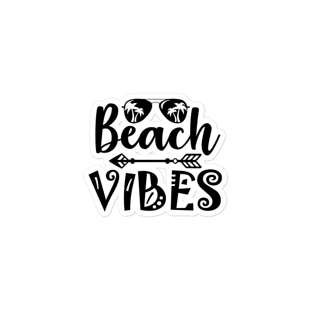 Beach Vibes- Bubble-free stickers